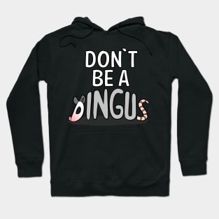 don't be a dingus Hoodie